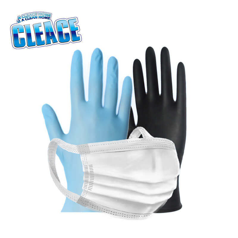 Face Masks & Nitrile Gloves CLEACE
